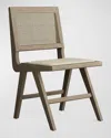 Cavalletto Home Cane Dining Side Chair, Set Of 2 In Smoked Oak