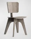 Cavalletto Home Mars Dining Side Chair, Set Of 2 In Smoked Oak