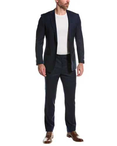 CAVALLI CLASS 2PC SLIM FIT WOOL-BLEND SUIT