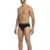 Cavalli Class Blue Cotton Underwear In Black