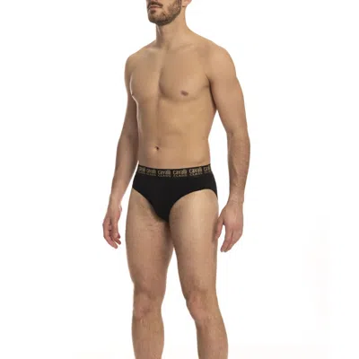 Cavalli Class Black Cotton Men's Men's Brief