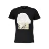 Cavalli Class Black Cotton Men T-shirt