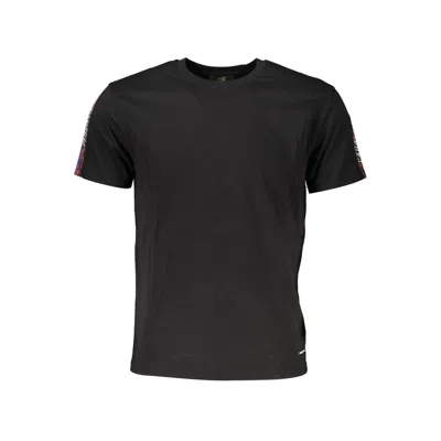 Cavalli Class Black Cotton Men T-shirt