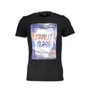 Cavalli Class Man T-shirt Black Size Xxl Cotton In Black
