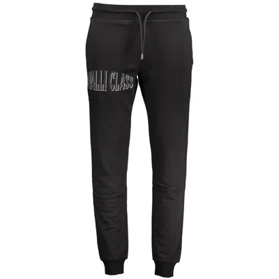 Cavalli Class Black Cotton Pant