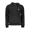 Cavalli Class Black Cotton Sweater In Black