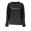 Cavalli Class Black Cotton Sweater