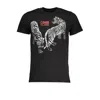 Cavalli Class Black Cotton T-shirt In Black