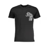 Cavalli Class Black Cotton T-shirt