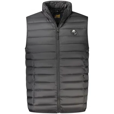 Cavalli Class Black Polyester Men Jacket