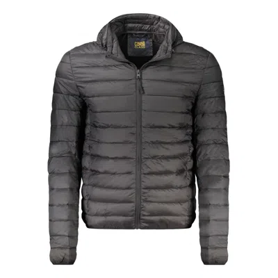 Cavalli Class Black Polyester Men's Men's Jacket In Gray
