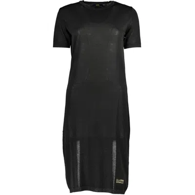 CAVALLI CLASS BLACK VISCOSE DRESS