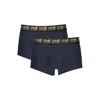 Cavalli Class Blue Cotton Men Boxer In Blue