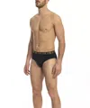 Cavalli Class Blue Cotton Underwear In Blue