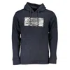 Cavalli Class Blue Cotton Men Sweater In Blue