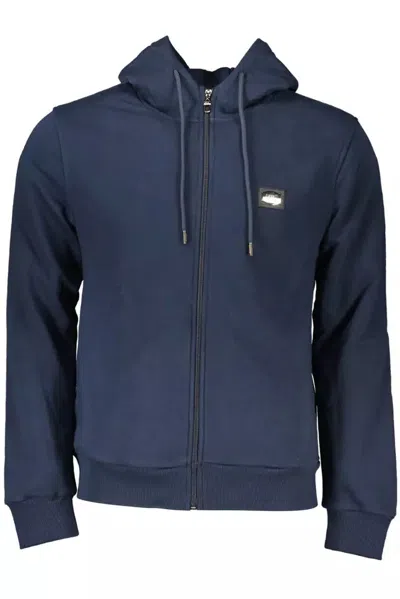CAVALLI CLASS CAVALLI CLASS BLUE COTTON MEN MEN'S SWEATER