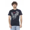 Cavalli Class Black Cotton T-shirt