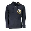 Cavalli Class Blue Cotton Mens Sweater In Blue