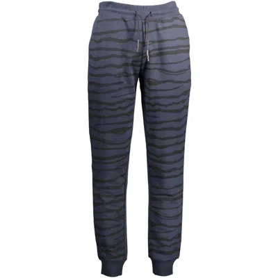 Cavalli Class Blue Cotton Pant