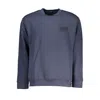 Cavalli Class Blue Cotton Sweatshirt In Blue