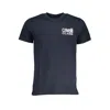 Cavalli Class Blue Cotton T-shirt In Blue