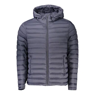 Cavalli Class Blue Polyamide Men's Men's Jacket