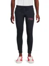 Cavalli Class By Roberto Cavalli Men's Logo Drawstring Joggers In Navy