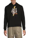 Cavalli Class By Roberto Cavalli Men's Logo Hoodie