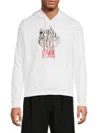 Cavalli Class By Roberto Cavalli Men's Logo Hoodie