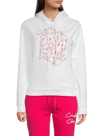 Cavalli Class By Roberto Cavalli Women's Logo Hoodie