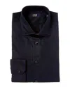 Cavalli Class Comfort Fit Dress Shirt In Black