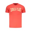 Cavalli Class Red Cotton Men T-shirt