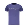 Cavalli Class Blue Cotton Men T-shirt