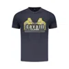 Cavalli Class Blue Cotton Men T-shirt