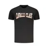 Cavalli Class Black Cotton Men T-shirt