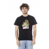 Cavalli Class Cotton Men's T-shirt In Black