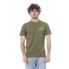 Cavalli Class Green Cotton T-shirt In Green