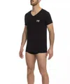Cavalli Class Black Cotton T-shirt