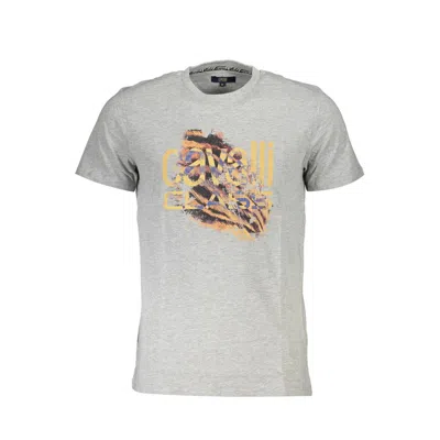 Cavalli Class Cotton Men Men's T-shirt In White