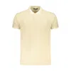 Cavalli Class Beige Cotton Men Polo Shirt