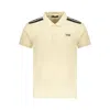 Cavalli Class Beige Cotton Men Polo Shirt In Neutral
