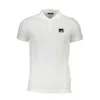 Cavalli Class White Cotton Men Polo Shirt In White