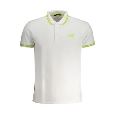 Cavalli Class Cotton Men Polo Men's Shirt In White