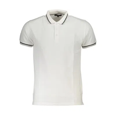 Cavalli Class Cotton Men Polo Men's Shirt In White