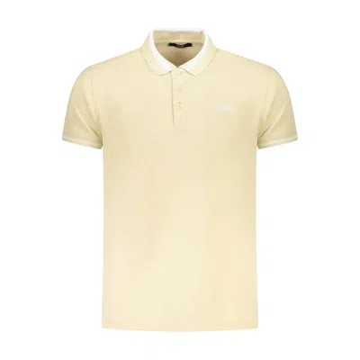 Cavalli Class Cotton Men Polo Men's Shirt In Yellow