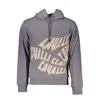 Cavalli Class Gray Cotton Men Sweater In Gray