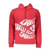 Cavalli Class Red Cotton Sweater In Red