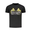 Cavalli Class Black Cotton T-shirt