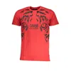Cavalli Class Green Cotton T-shirt In Black