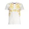 Cavalli Class White Cotton T-shirt In White